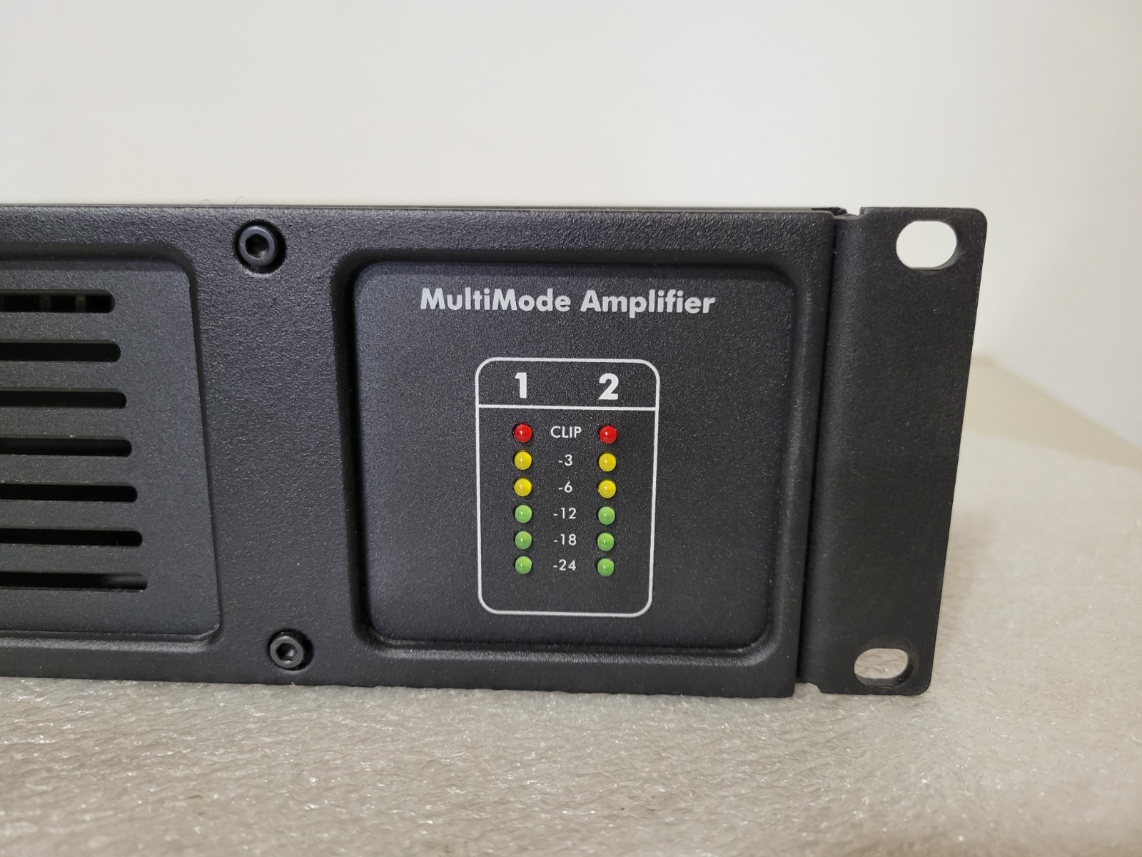 Ashly TRA-2075 2 channel amplifier Tested 75 Watts per Channel
