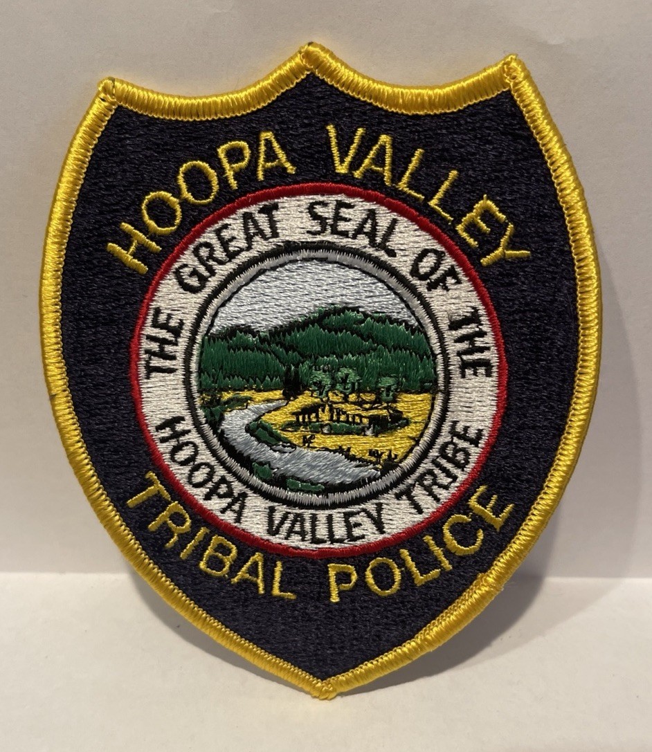 NEW Hoopa Valley Tribal Police Fabric Shoulder Patch