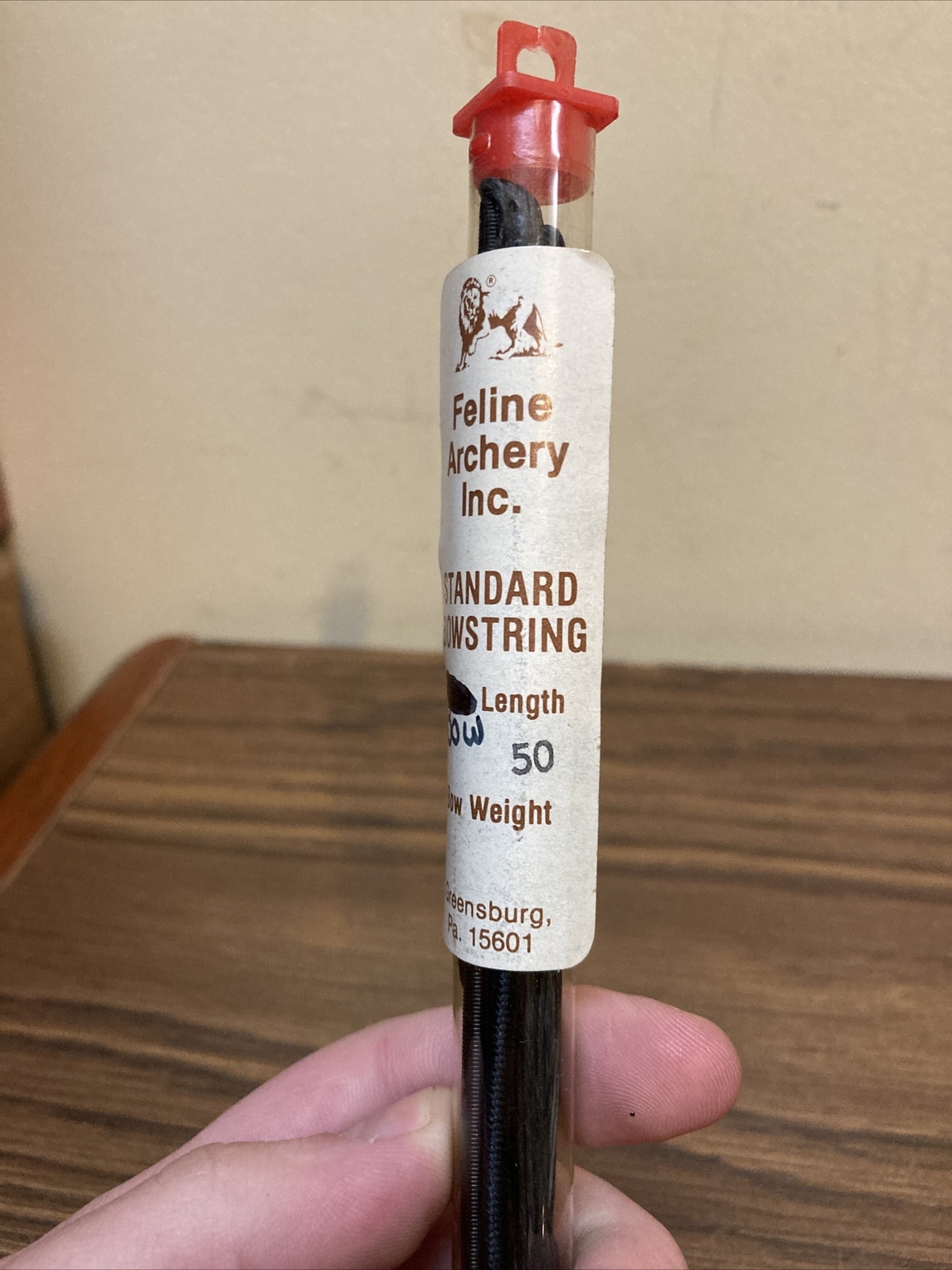 Vintage Feline Archery 50” Standard Bowstring NOS