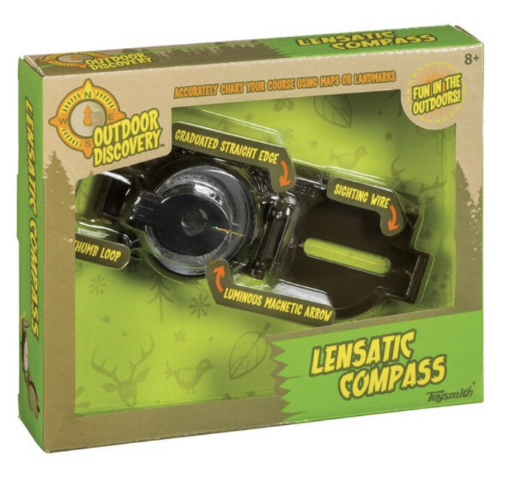 Toysmith Outdoor Discovery Kids Lensatic Compass Educational Toys Boys And Girls