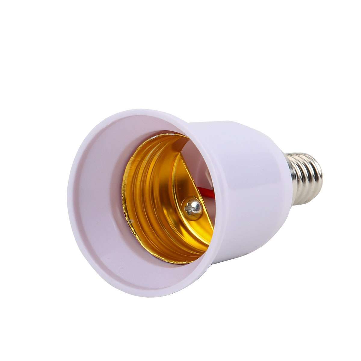 5~20PCS Light Bulb Socket Standard Medium Base E12 to E26/E27 Converter Adapter