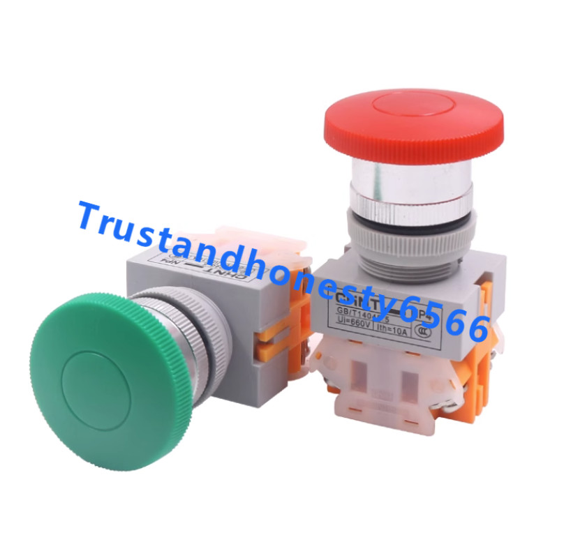 10PCS New FIT FOR Chint NP4-11M/1 Pushbutton Switches 1NO+1NC