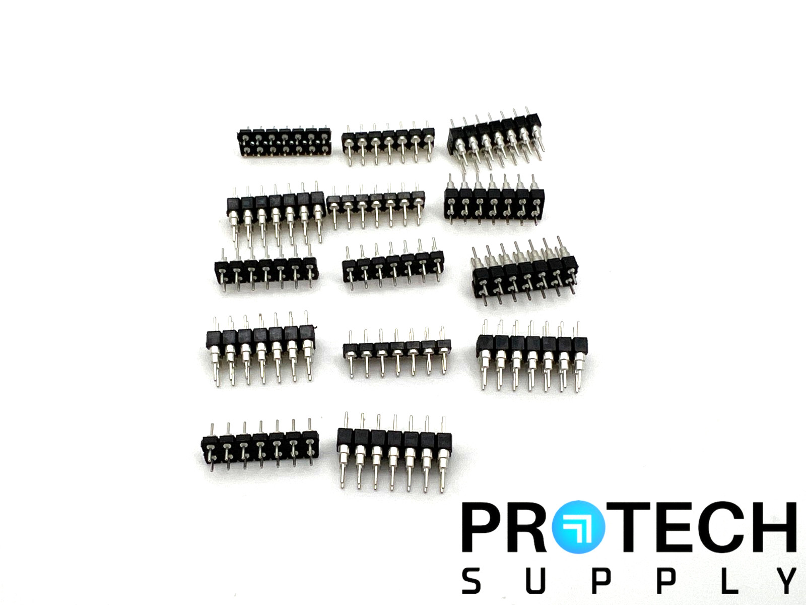 (Lot of Misc.) Samtec Header Connectors