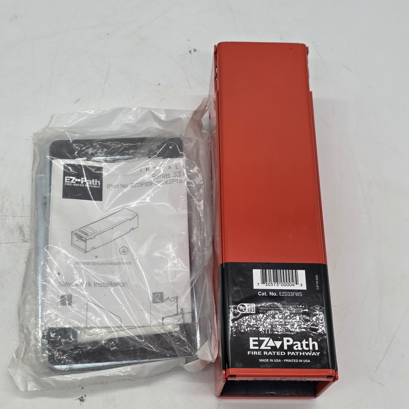 STI EZ Path EZD33FWS Series 33 Fire Rated Pathway Cable Sleeve