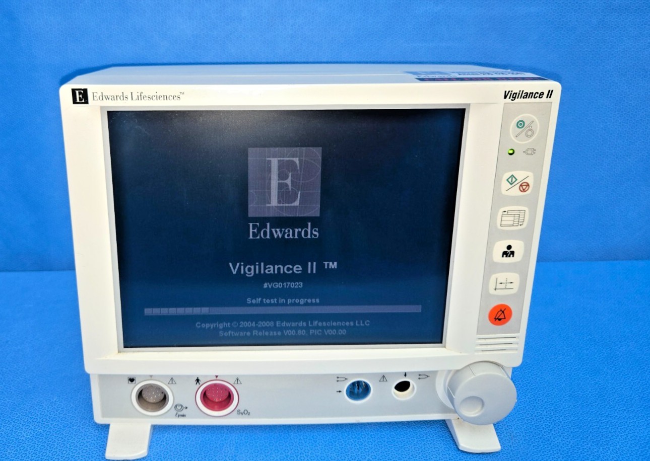 Edwards Lifesciences Vigilance II Patient Monitor Digital White