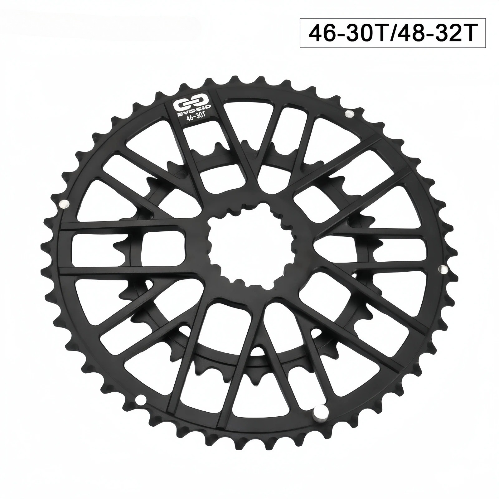 Road Bike Chainring 48-32T 46-30T Double Chainring for 9/10/11/12 Speed Crankset