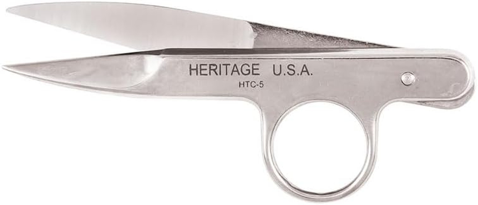 GHTC5 Scissors, Made in USA, Threadclip with Spring Action to Open Automatically
