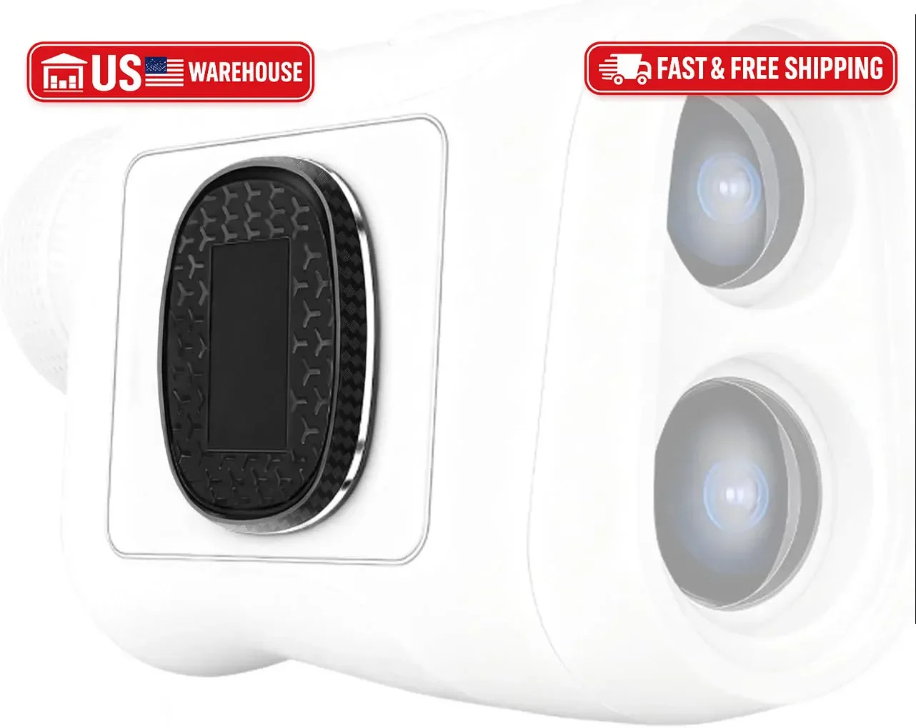 Magnetic Golf Rangefinder Holder, Magnet Rangefinder Mount with Washers Secure R