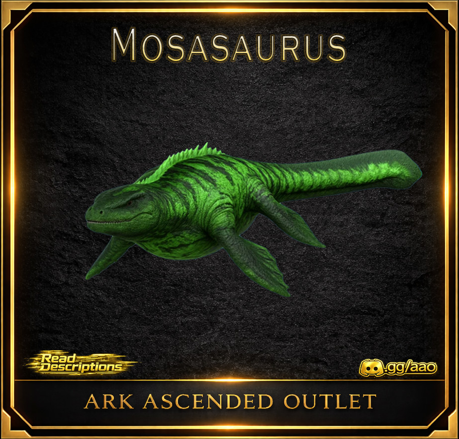 Mosa-Mosasaurus-Ark Survival Ascended-Asa-PVE-Dino-Official-PC/PS5/XBOX-AAO