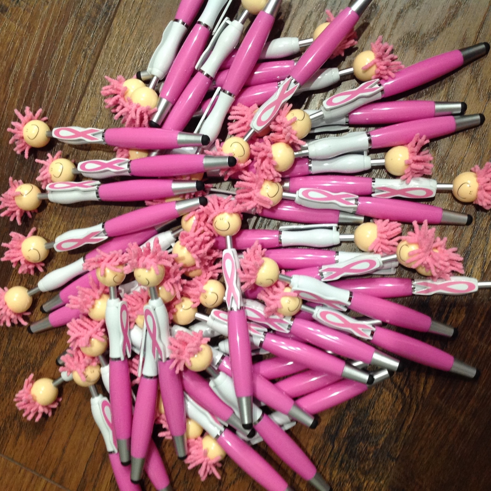 MOP TOPPER™ QTY 2 STYLUS PENS -MICROFIBER SCREEN/iPAD CLEANER FOR COMPUTERS