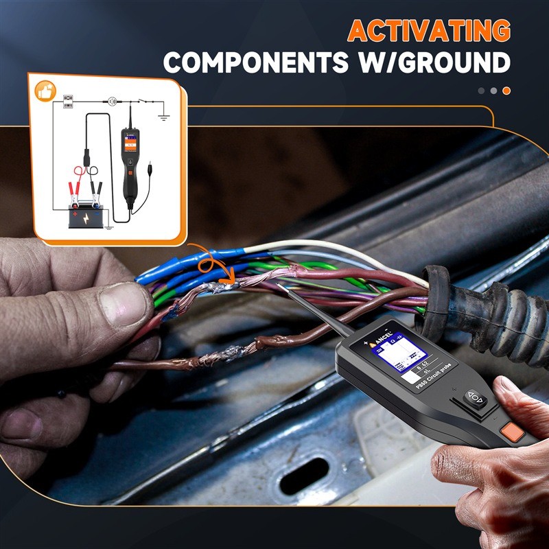 Car PowerScan probe Electrical Tester power Circuit Tester PB50 12/24V