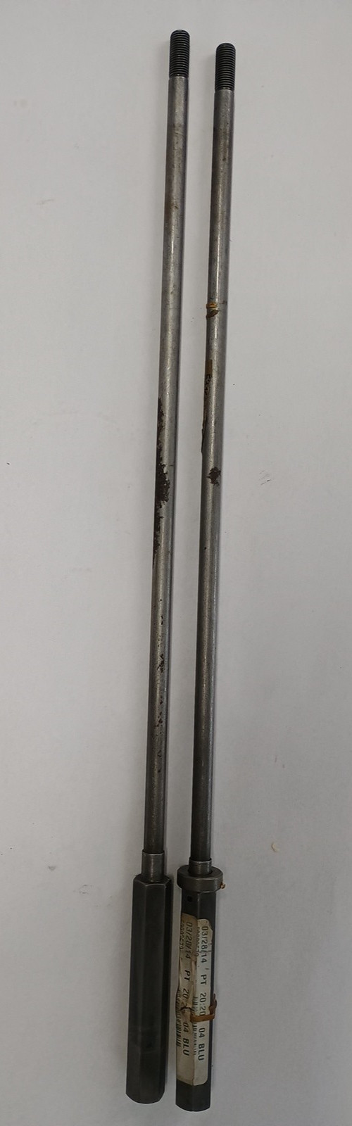 2 Milling Machine Drawbars 7/16-20 23" OAL Fits J-Head Top Housing