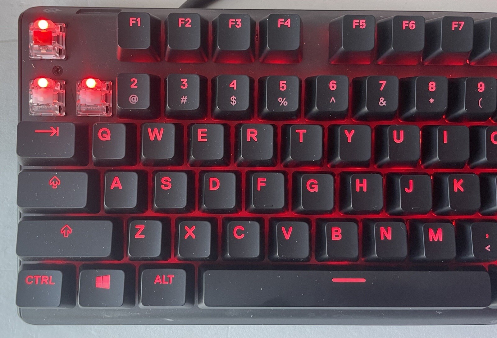 SteelSeries Apex Pro SINGLE REPLACEMENT KEYBOARD KEYCAPS KEYS (KB-00009)