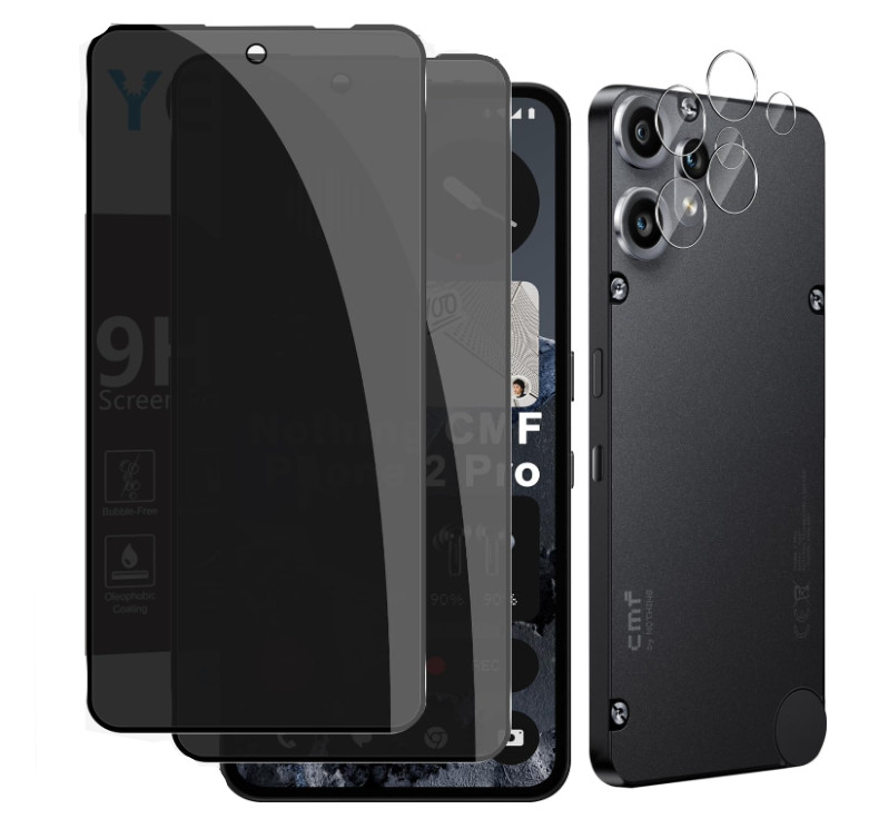 Privacy film for Nothing CMF Phone 2 Pro,privacy screen+camera protection