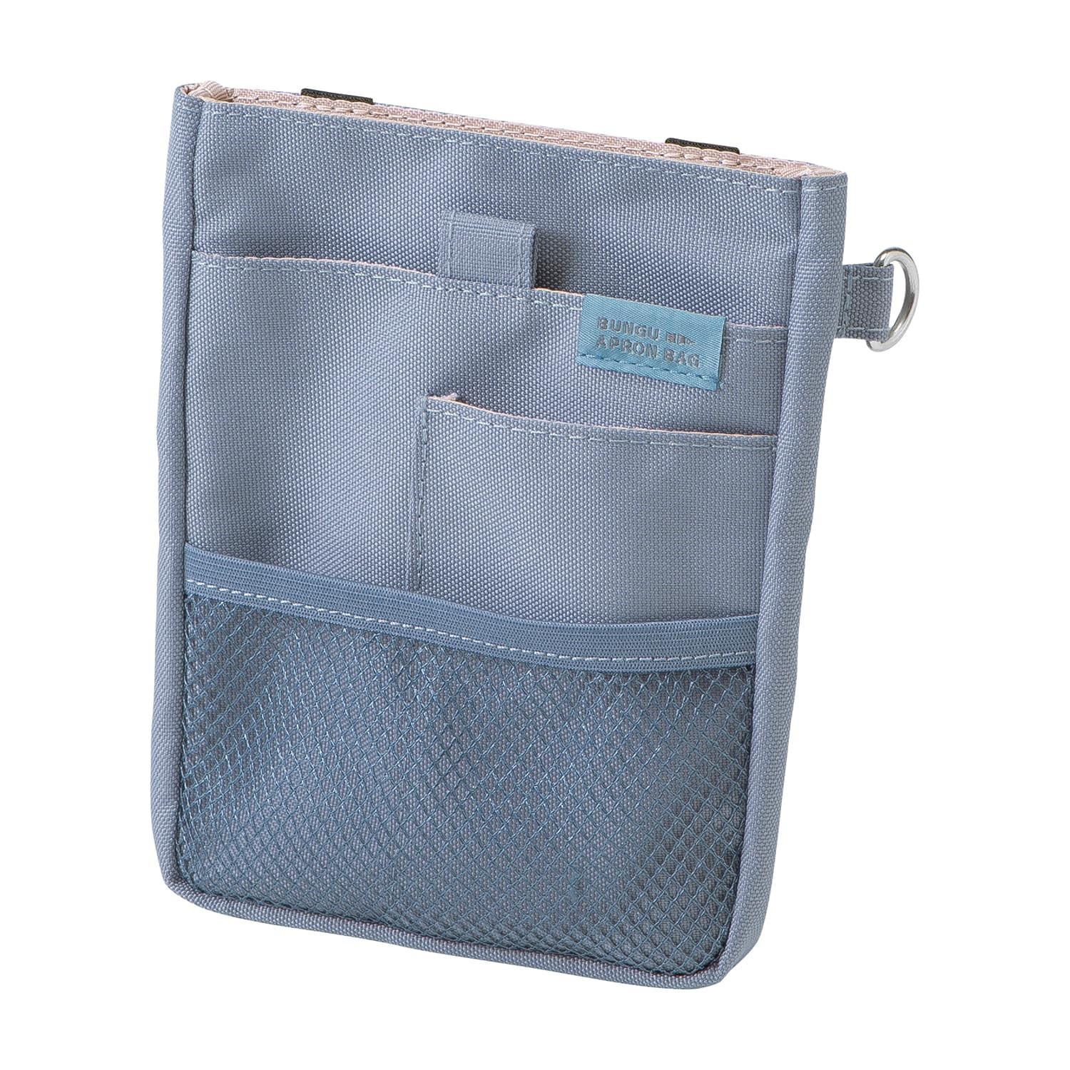 Kutsuwa Apron Bag Stationery Apron Bag Mini BE023BL Blue Free