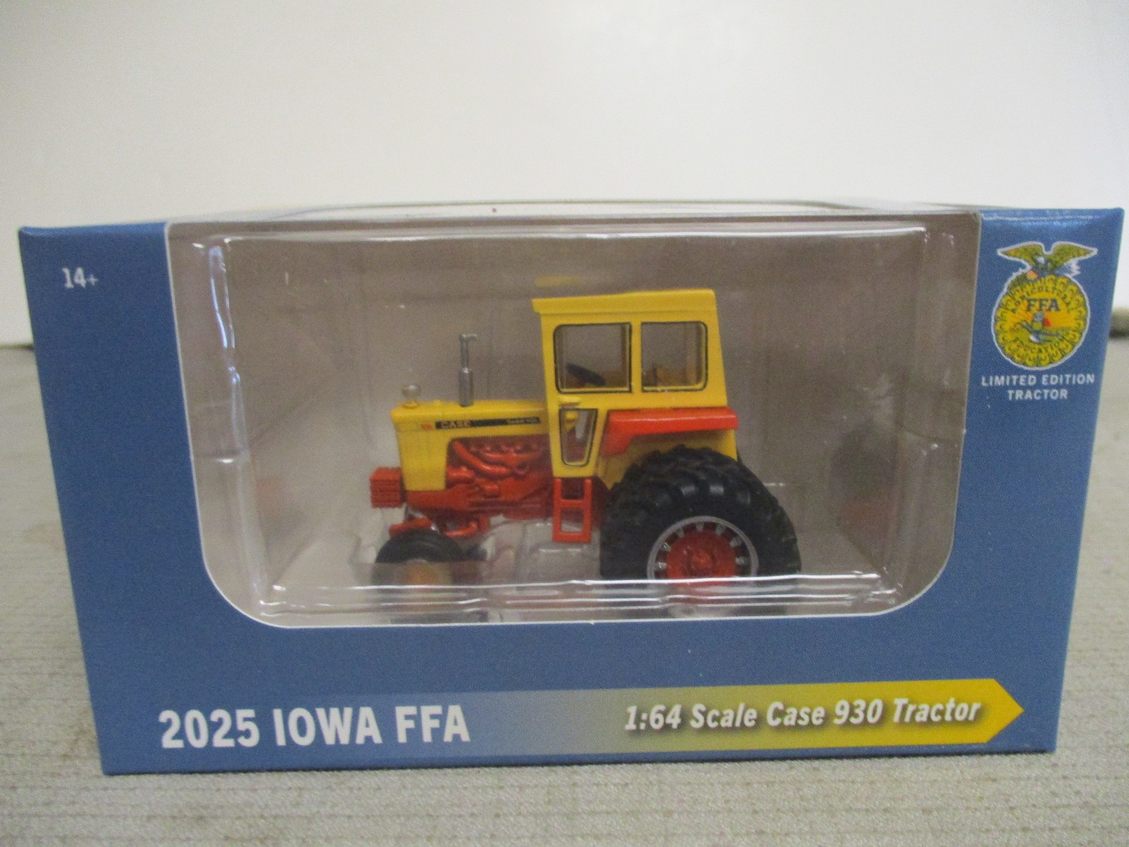 New SpecCast 2025 J.I.Case Model 930 Toy Tractor "Iowa FFA" 1/64 Scale, NIB