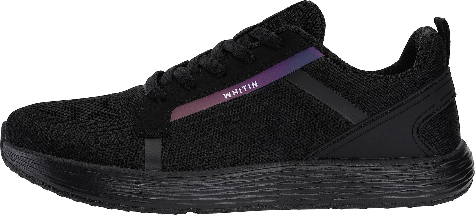 WHITIN Men's Wide Toe Box + Zero Drop Sole Road Running Shoes | Rubber Outsole