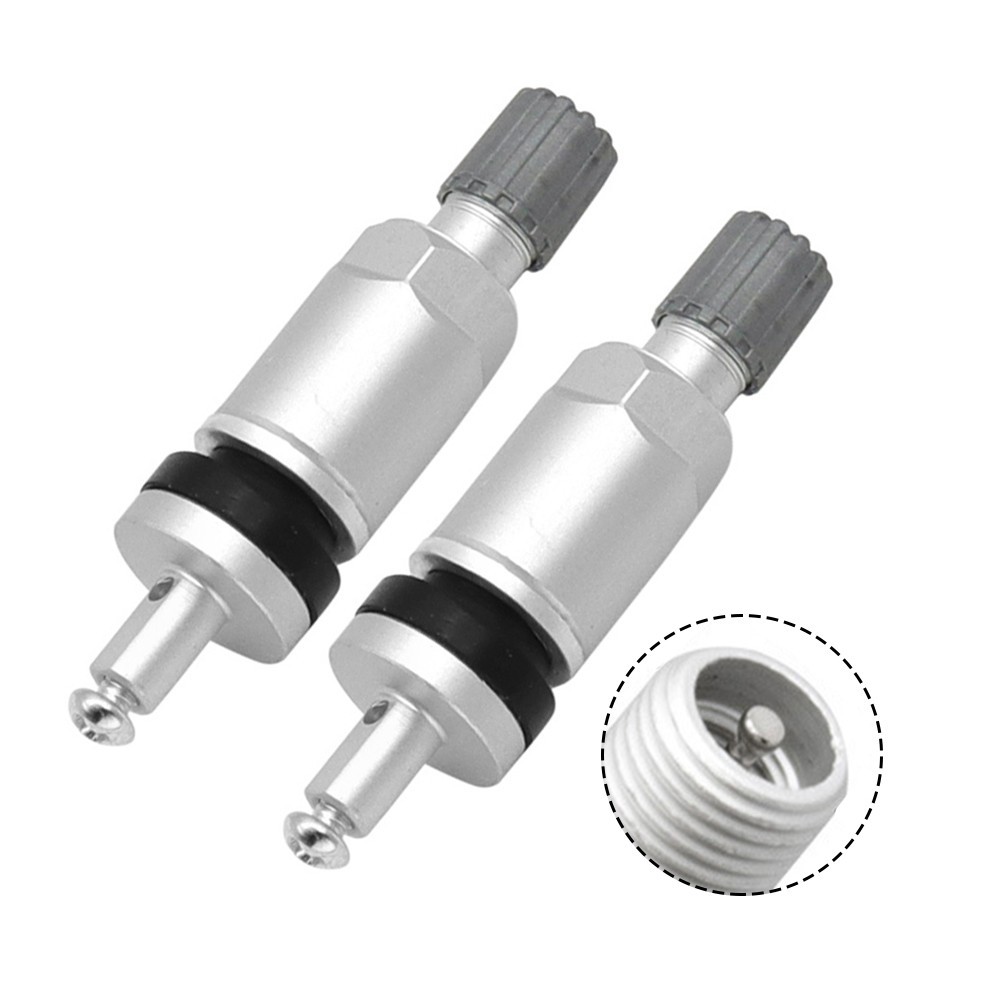 2pcs Tire Valves Tubeless Valve For Tyre Pressure Monitoring Sensor Valve Stem