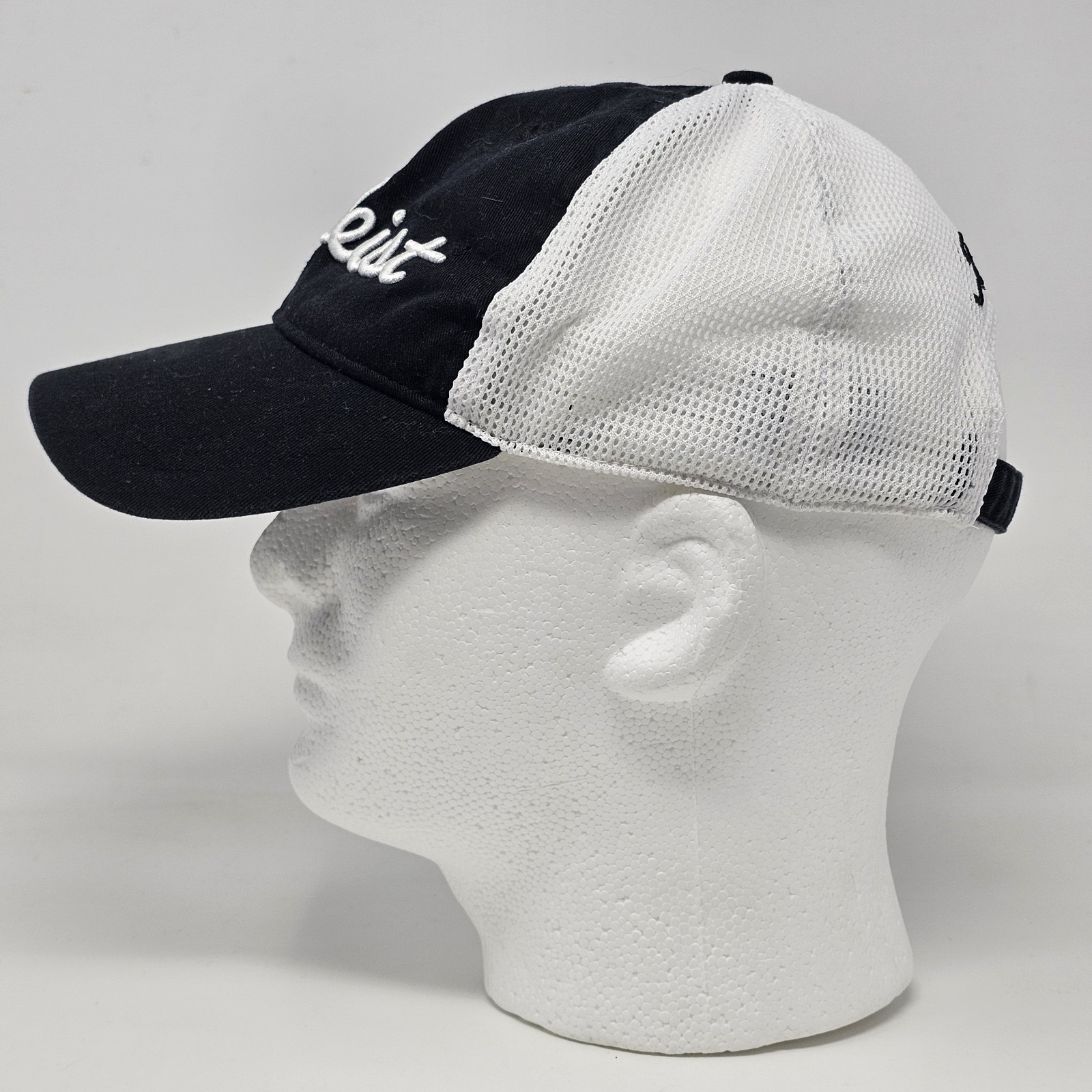 Titleist Branded Ballcap (Black/White) OSFA Pre-owned EX. Condition