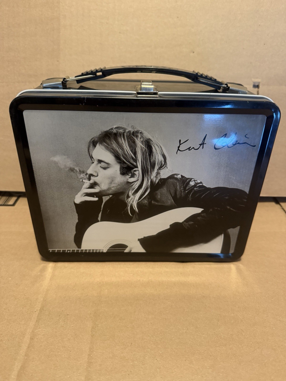 KURT COBAIN LUNCHBOX w/ THERMOS! ‘05 NECA