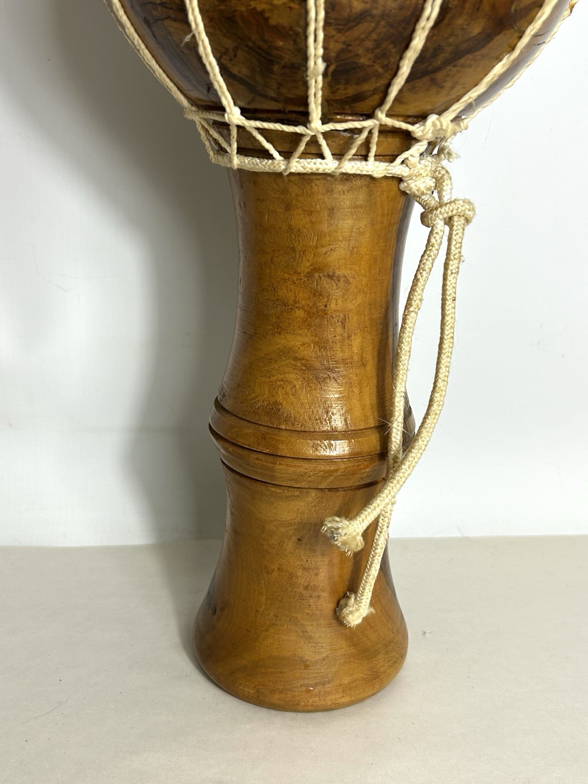 Vintage African Goblet Drum - Percussion Djembe Bongo
