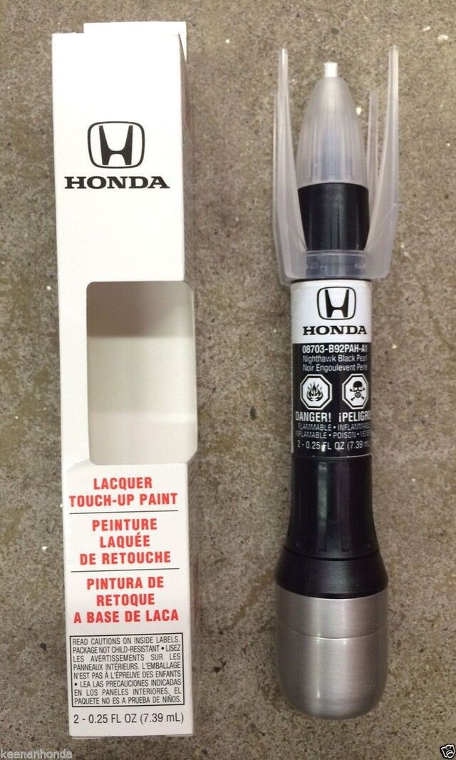 Genuine Honda Touch Up Paint Pen *B92P* Nighthawk Black Pearl