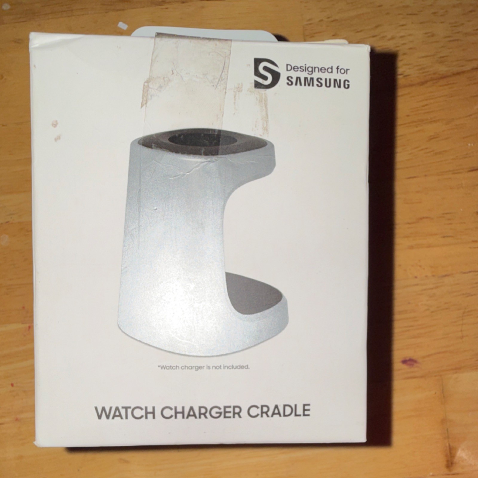 Silver Charger Cradle for Samsung Galaxy Watch4 Watch5 GP-XVU022SANJU GP-XVU022…