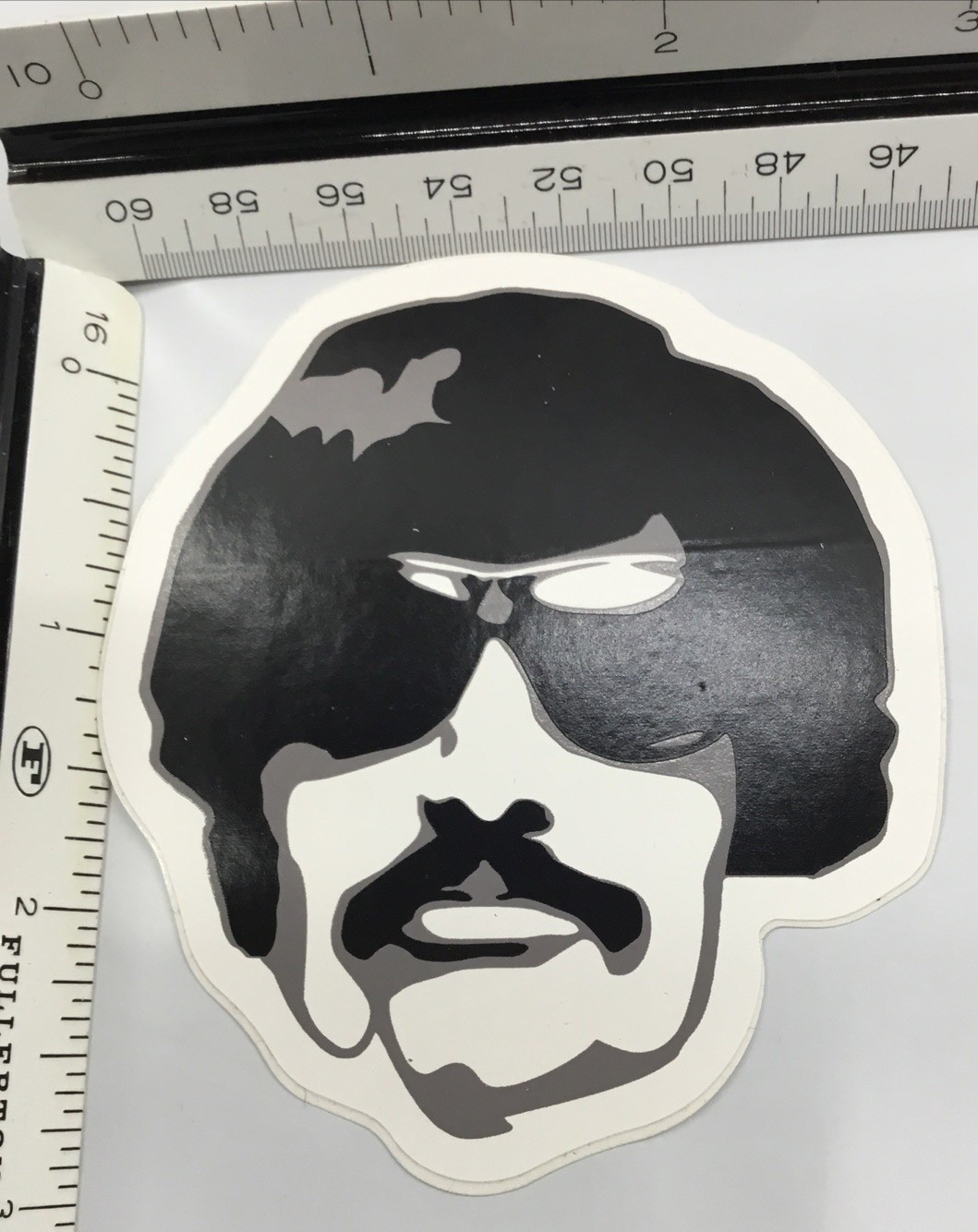 Tony Clifton 3" Peelback Adhesive Sticker Andy Kaufman Bob Zmuda Lounge Singer