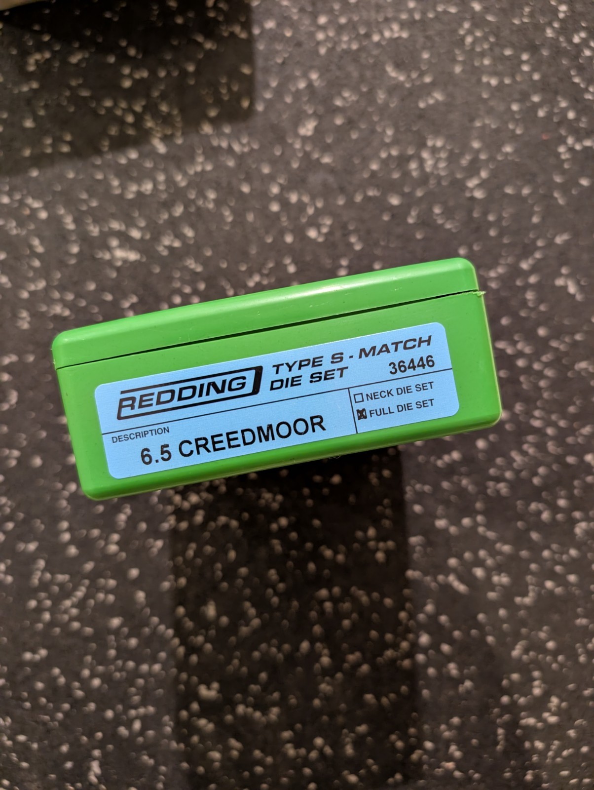 Redding Type S - Match Die Set W/  .288  & .289  Bushings - 6.5 Creedmoor