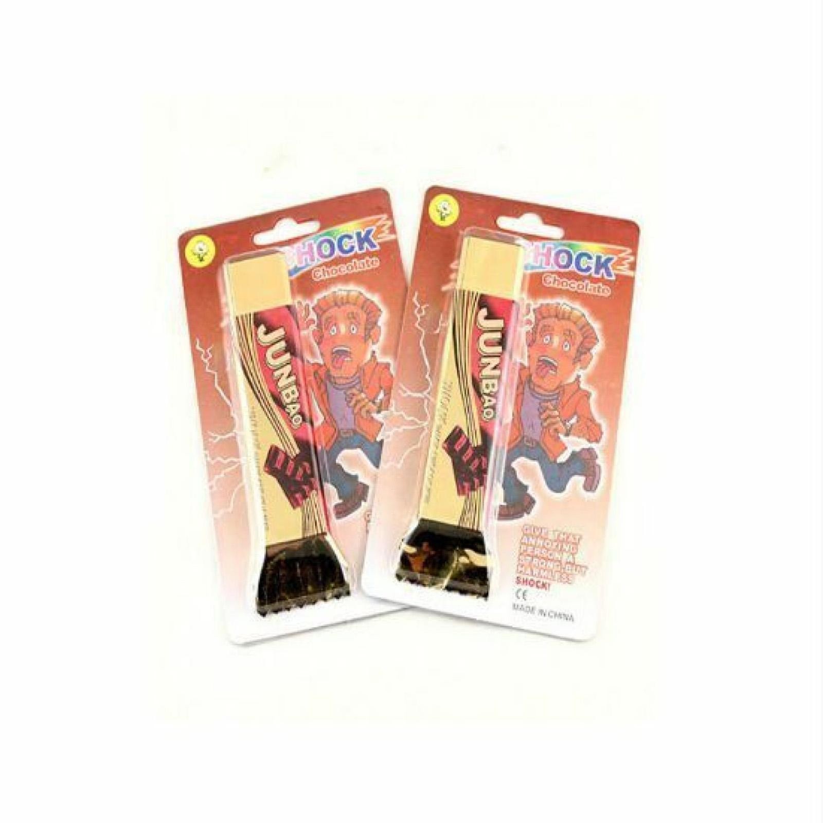 Electric Shock Chocolate Toy Utility Gadget Gag Joke Funny Prank Trick Novelty J