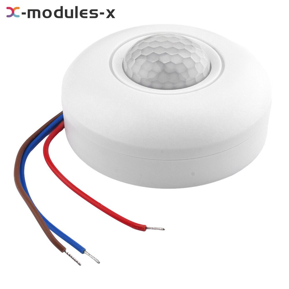 AC85-265V Infrared PIR Motion Induction Sensor 360° Detection For Ceiling Light