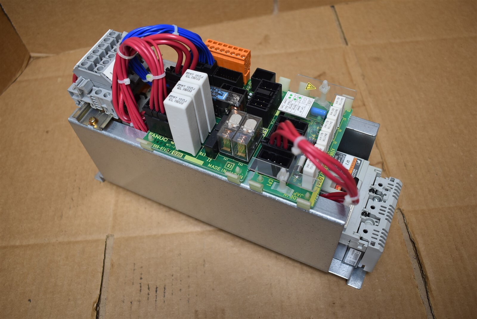 Fanuc Robotics Emergency Stop Unit Cat No. A05B-2527-C411