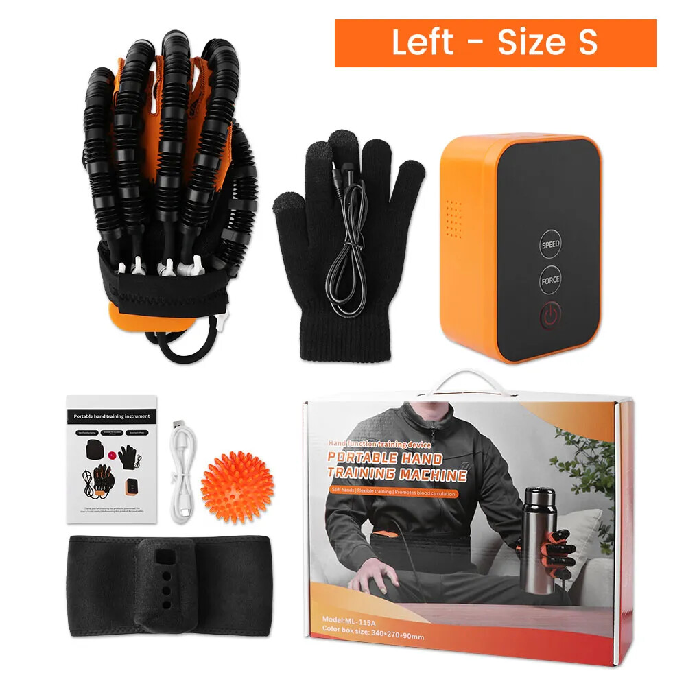 Rehabilitation Robot Gloves Finger Exerciser for Hand Stroke Hemiplegia Patients