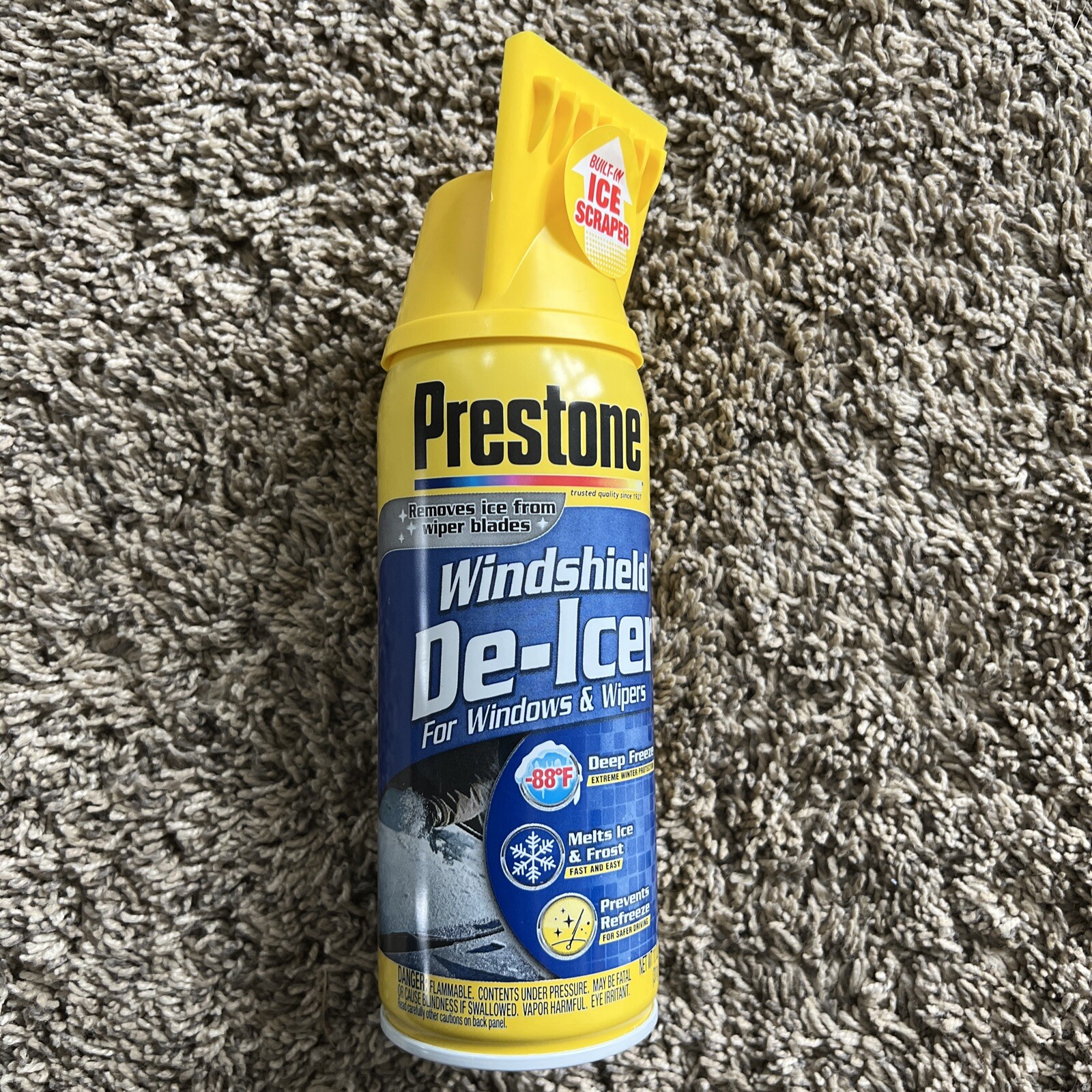 Prestone 11 Oz. Aerosol Windshield De-icer AS242P