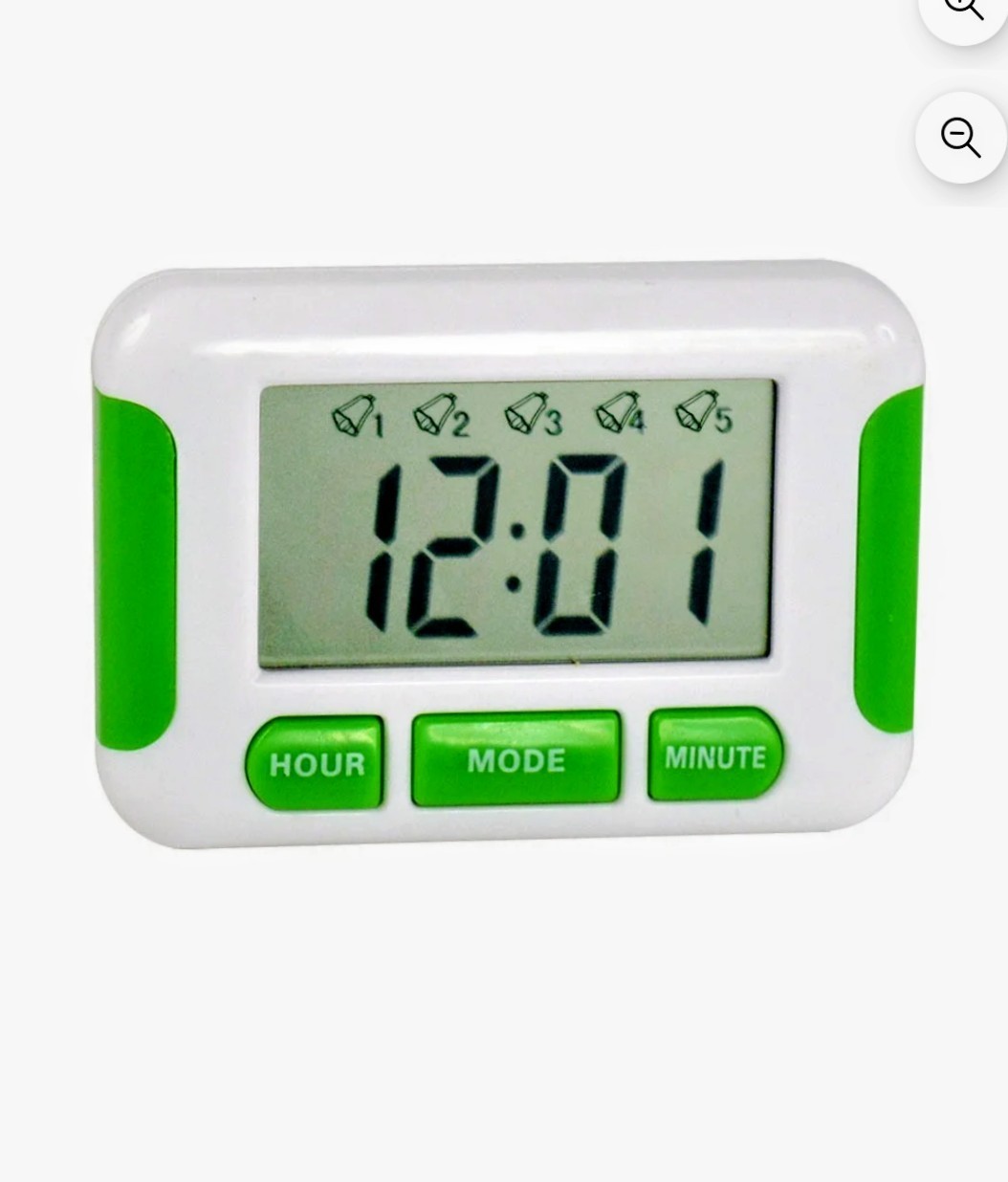 Timer, Electronic Pill Reminder with 8 Alarms per Day, for Parkinson's Patients