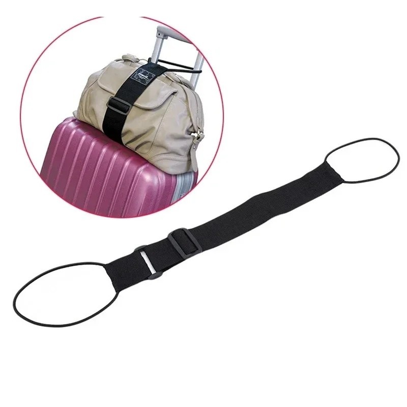 Elastic Adjustable Luggage Strap Carrier Strap Baggage Bungee Luggage Belts