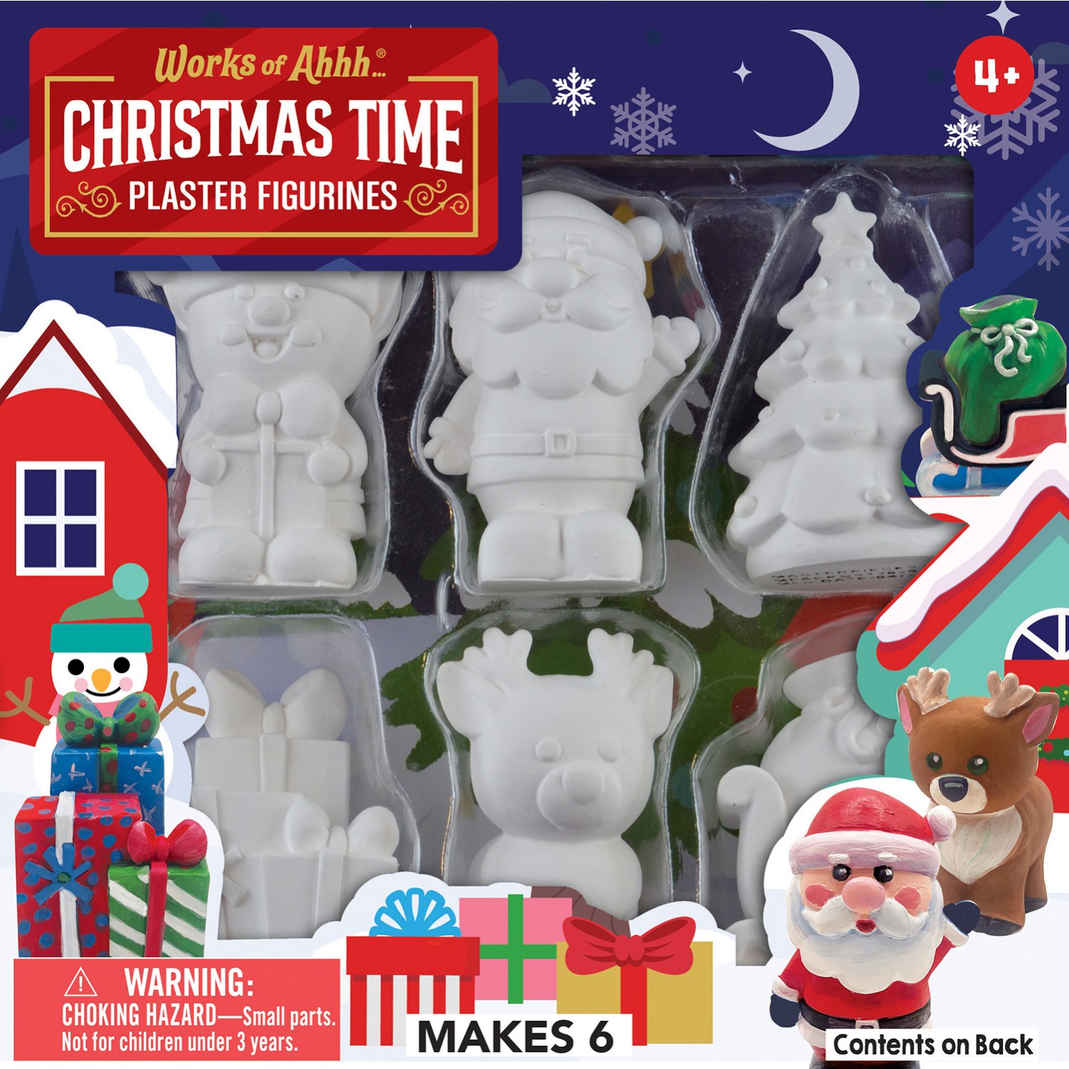 MasterPieces - Christmas Time - Plaster Figurine Paint Set