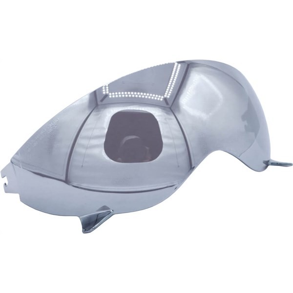 LS2 Drifter Replacement Helmet Sunshield | Silver Iridium