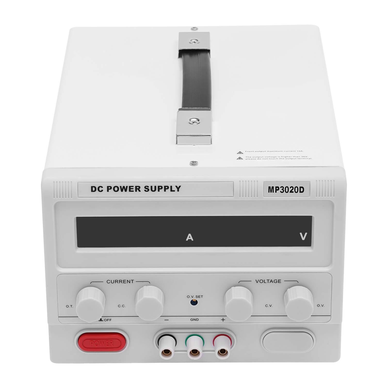 MP3020D 30V 20A DC Power Supply Variable Adjustable High Precision Digital Cord