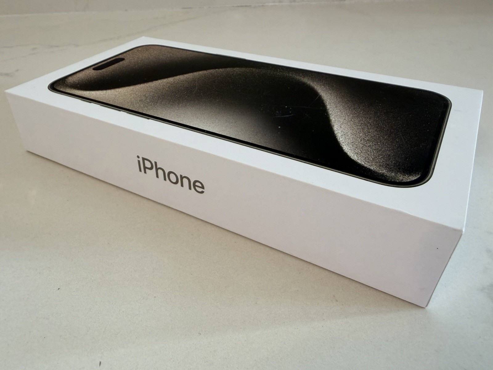 Apple iPhone Pro Max 256gb Titanium EMPTY BOX