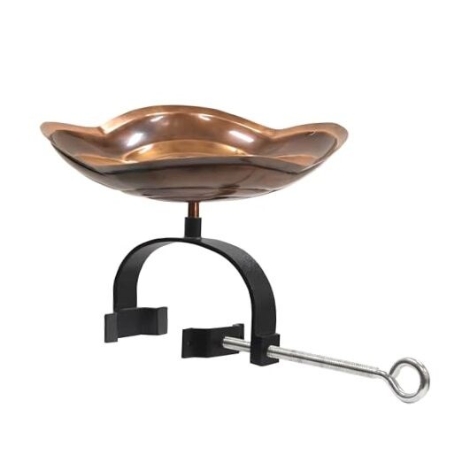 Dara Knot Birdbath- Over Rail Bracket