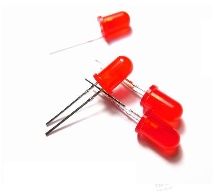 1000 Pcs LED F5 5MM RED COLOR RED LIGHT Super Bright Bulb Lamp L8