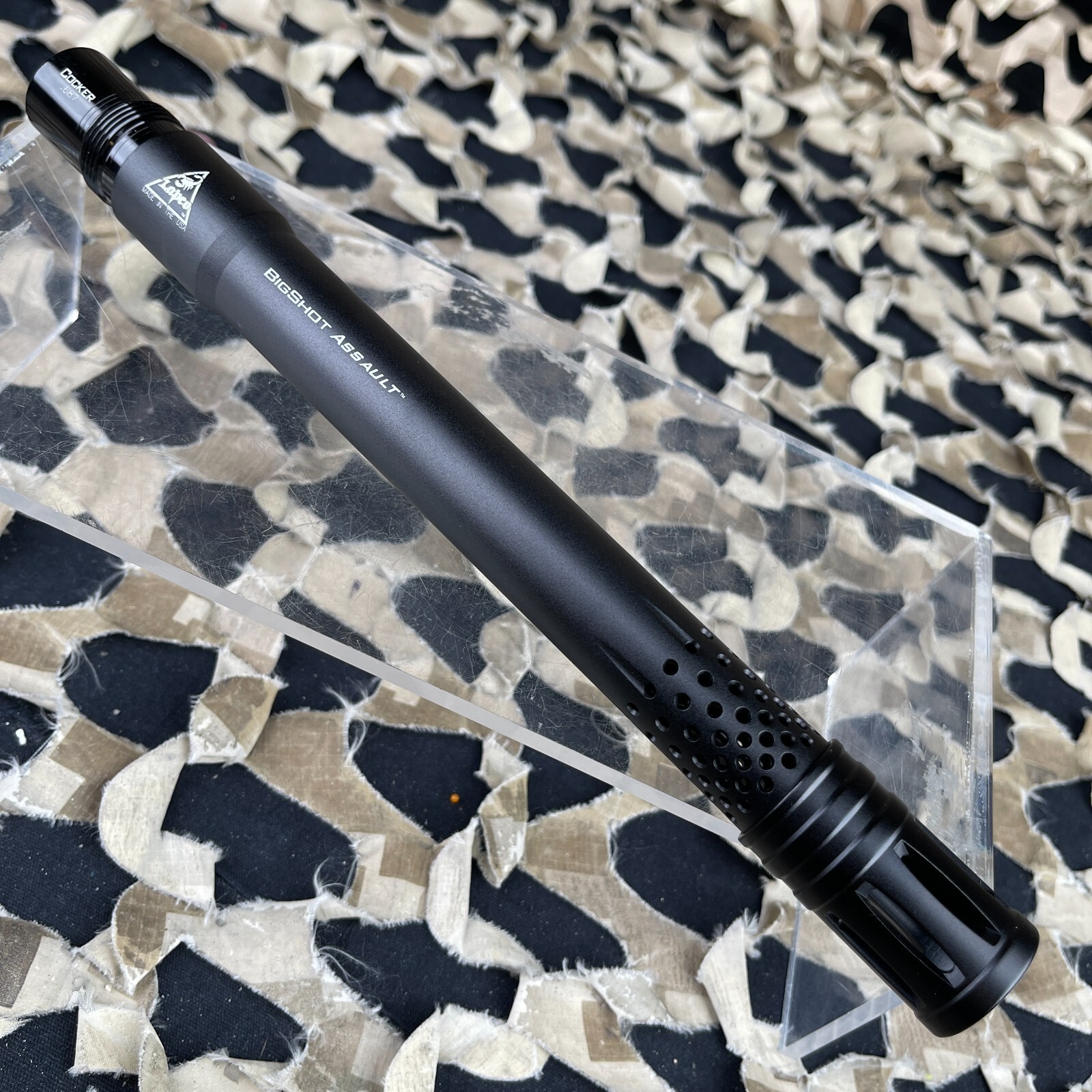 NEW Lapco Cocker Big Shot Assault Barrel - 10" - .687 - Dust Black