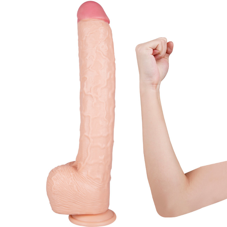 Huge Long Thick Big Realistic Adult Toy 16 Inch dildo Suction Cup Huge Dong