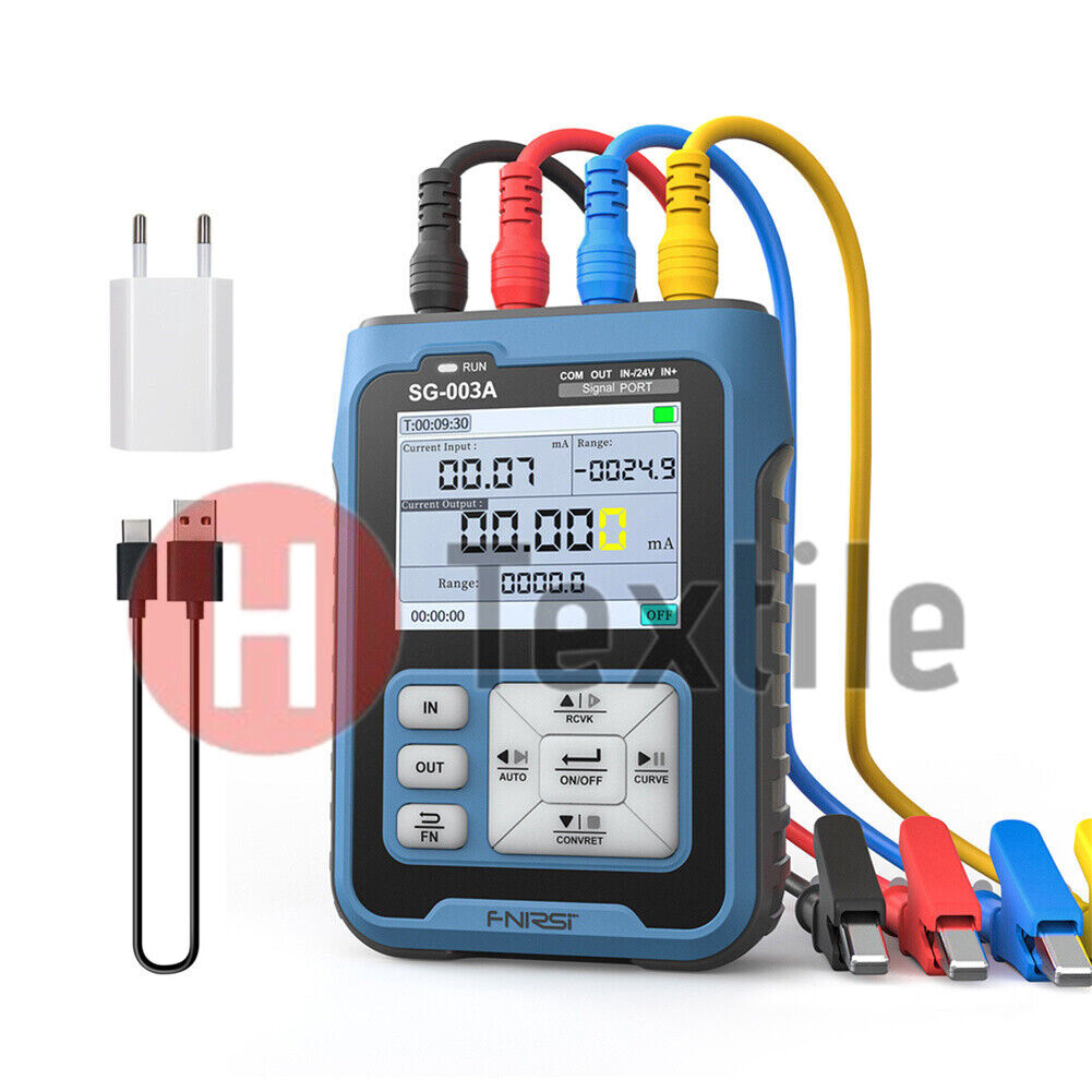 FNIRSI SG-003 0-10V Adjustable Current Voltage Simulator 4-20mA Signal Generator