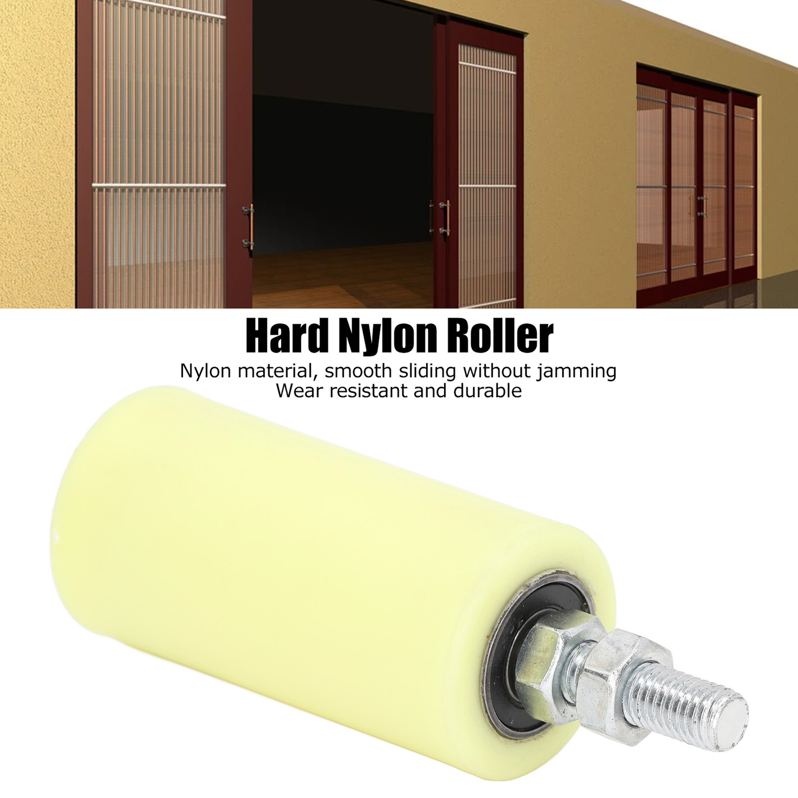 Slide Gate Guide Post Roller HeavyDuty Rolling DoorGuider Support Assembly 100mm