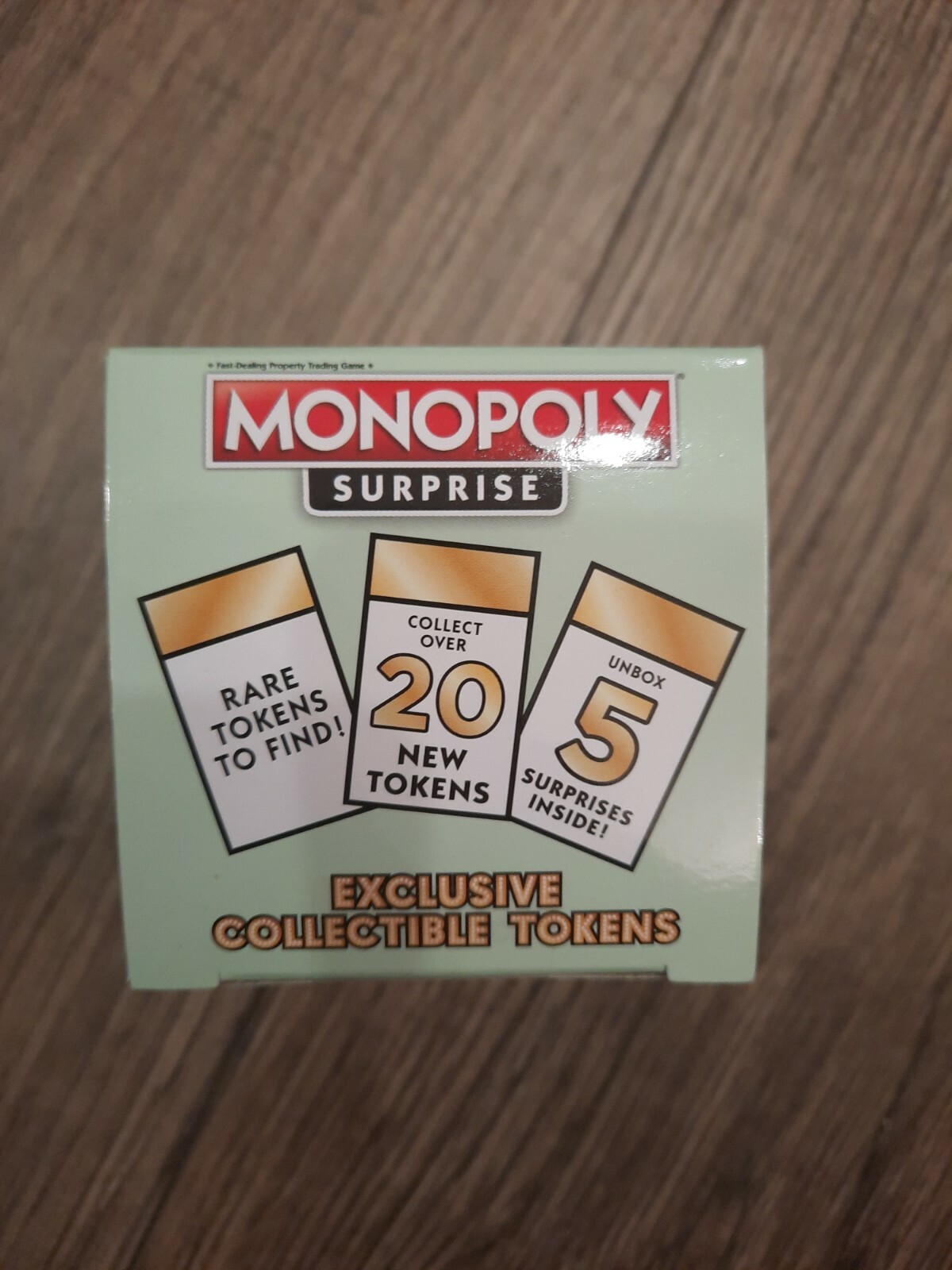 Hasbro Monopoly Surprise Series 1 Collectible Tokens - 5 mystery Pieces