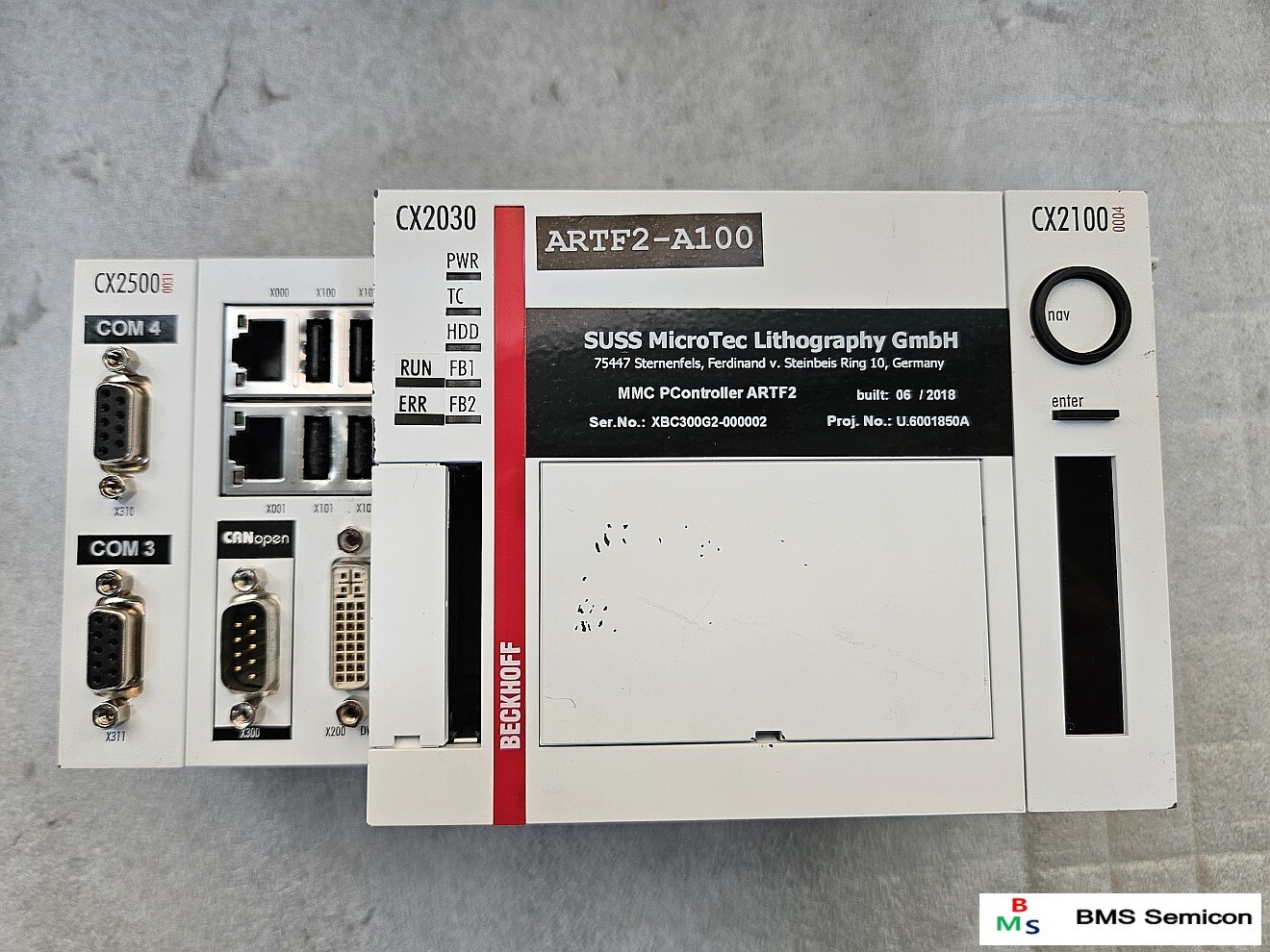 BECKHOFF Industrial PC CX2030-0120 / cx2500-0031 /cx2100-0004