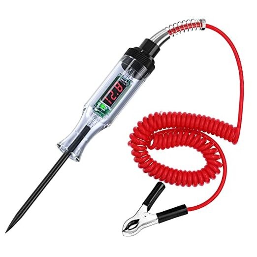 Automotive Test Light - 3V-48V Digital Fuse Tester - Automatic
