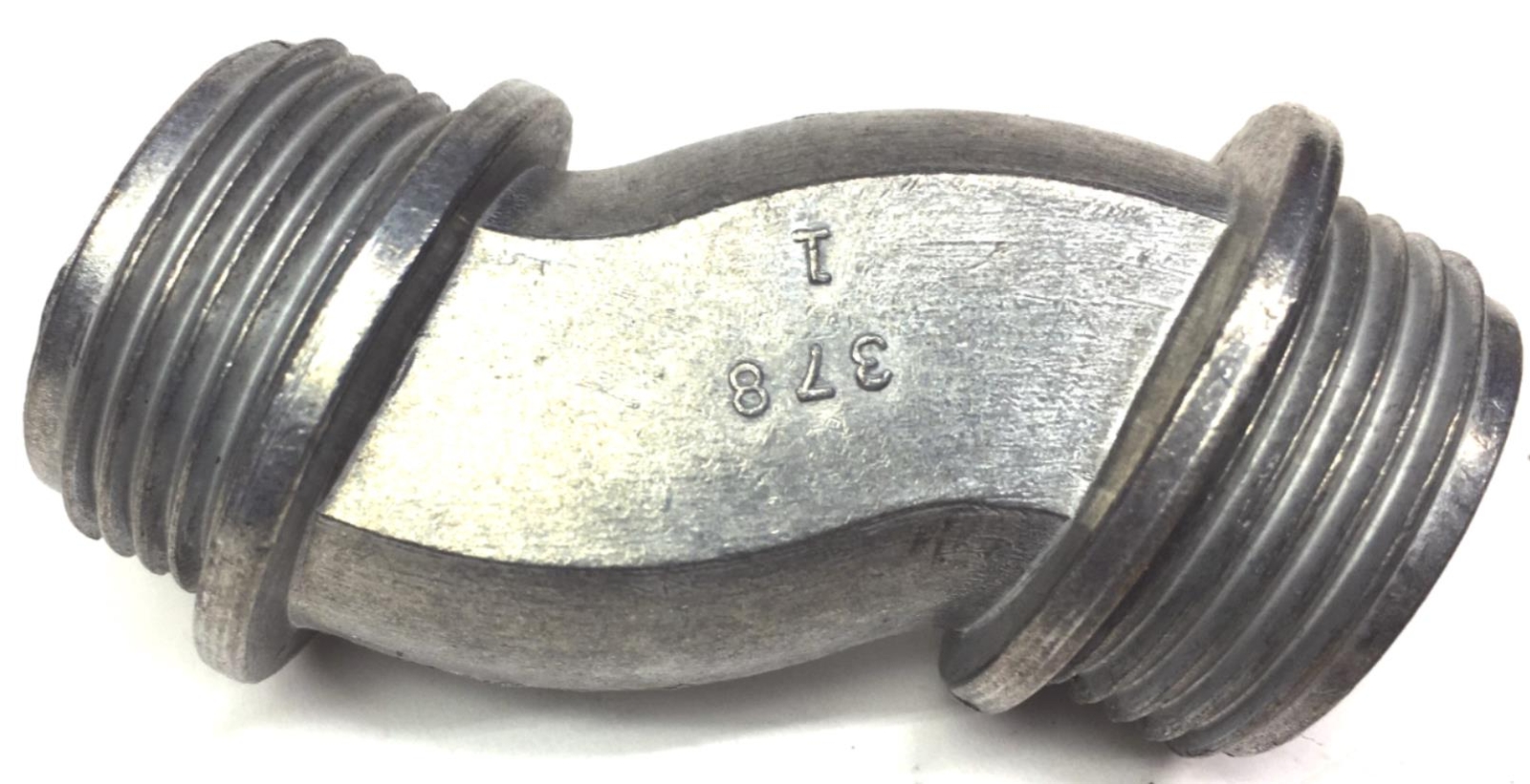 THOMAS BETTS HO 223 1" Steel City Zinc Die Cast Rigid Offset Conduit Nipple NOS